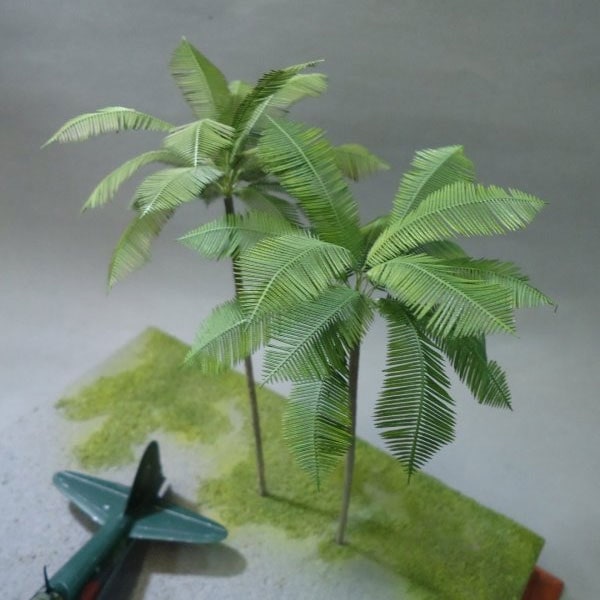 ココヤシの葉 ：和巧 素材 1/72 A-40 | 植物,草花,ノンスケール