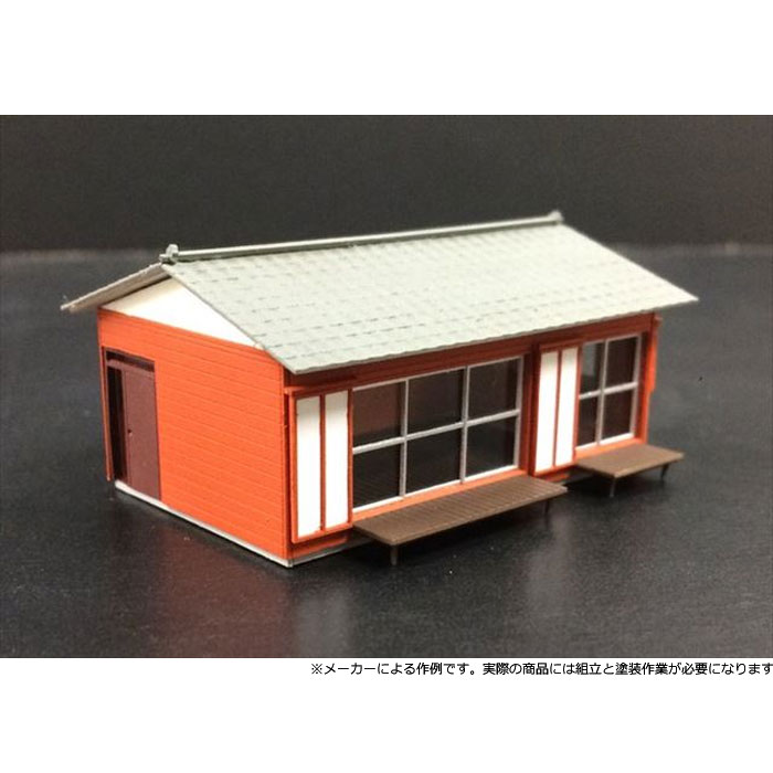 模型】 公営住宅A（桟瓦） ：IORI工房 未塗装キット N(1/150) 189