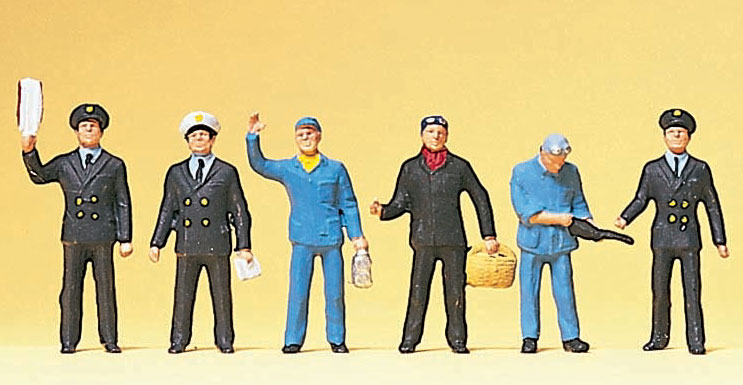 フランス鉄道職員 ：プライザー 塗装済完成品 HO(1/87) 10086 | 人物