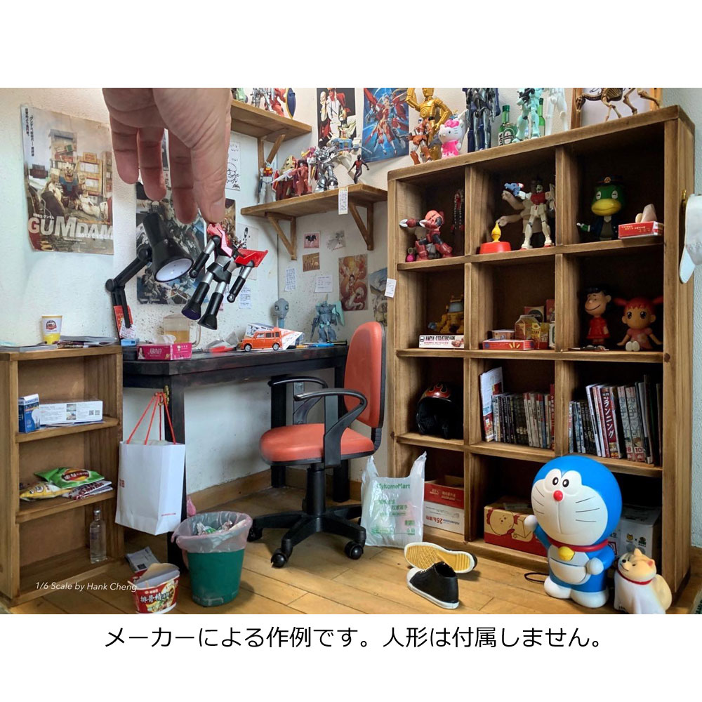 オタクの部屋キット ：ハンタウン 未塗装キット 1/6 | ジオラマ