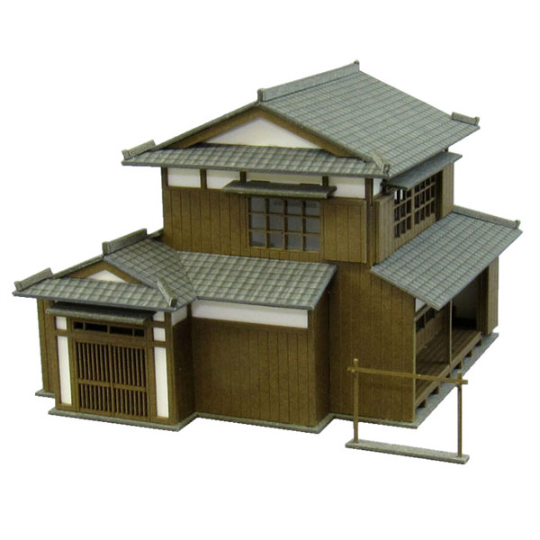民家B ：さんけい キット N(1/150) MP03-49 | 建造物,建物,人形1cm 1