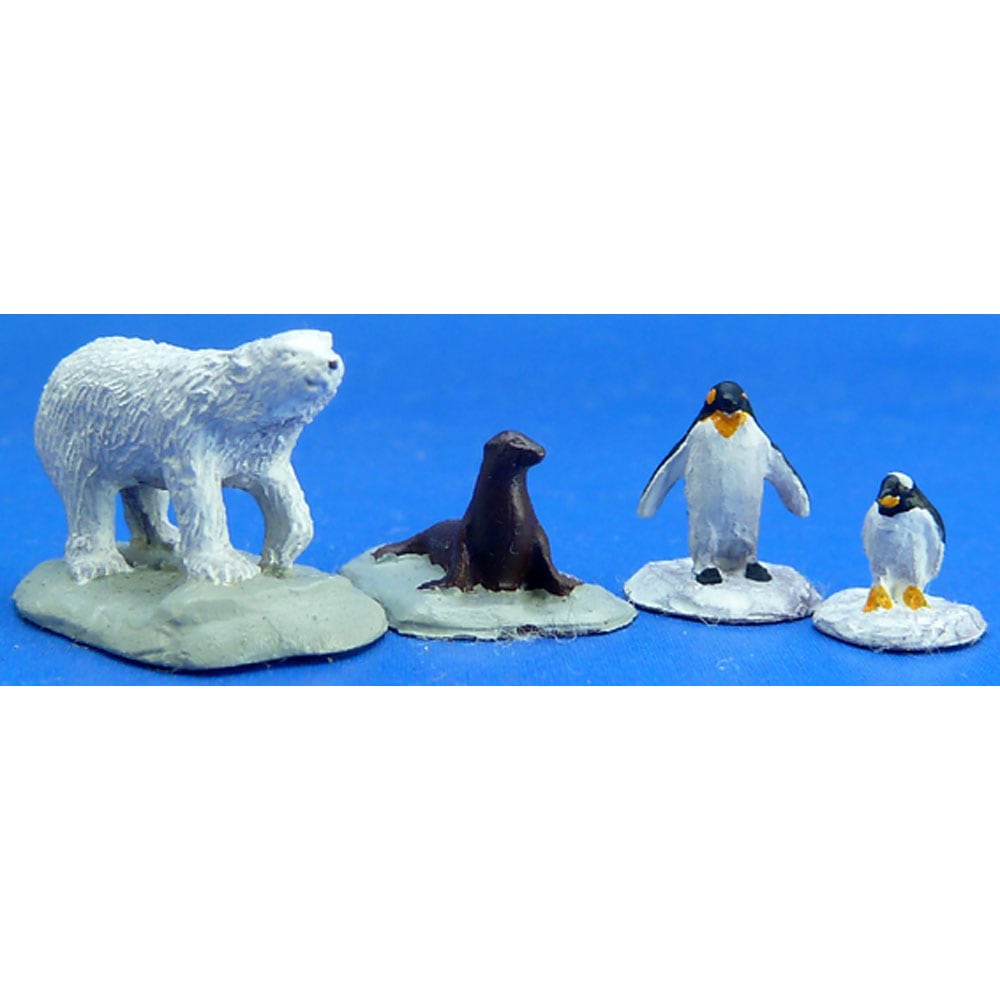 オストハイマーのシロクマ親子、ペンギンセット オストハイマーのシロクマ親子、ペンギンセット