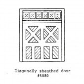 زټѥɥSTATION BAGGAGE DOORS ˡȥ饤̤åȡHO(1/87ˡ5080