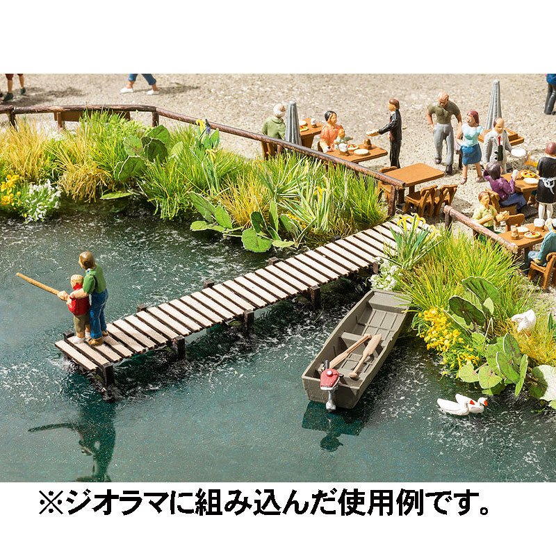 桟橋 ：ノッホ 組み立てキット HO(1/87) 14223 | ジオラマアクセサリー 