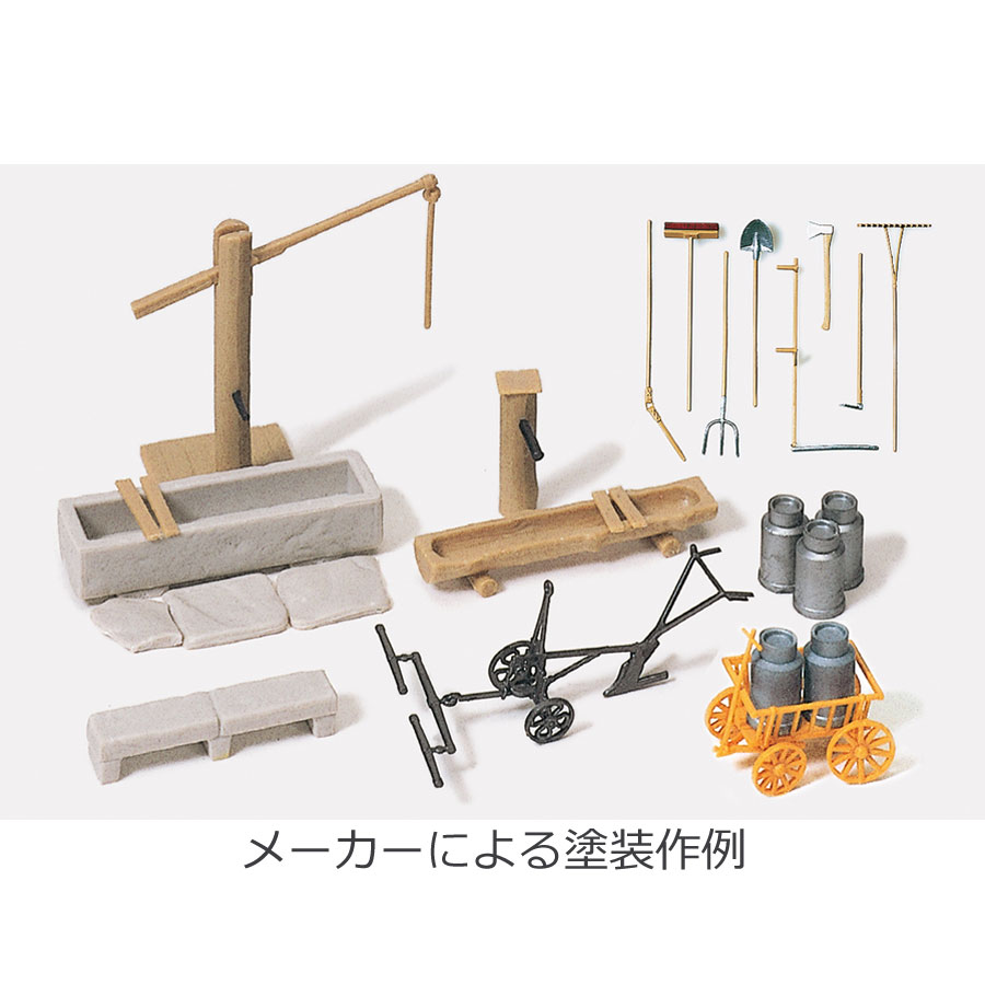 農村のアクセサリー ：プライザー 未塗装キット HO(1/87) 17600