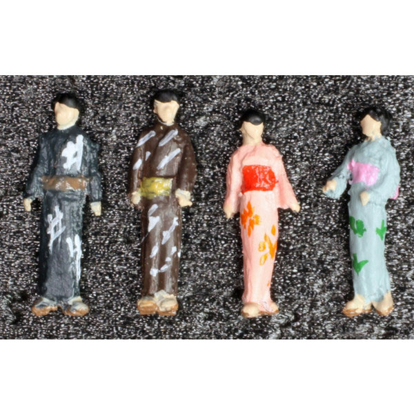 浴衣セット-1 ：アイコム 塗装済完成品 N(1/150) HM3 | 人物,イベント