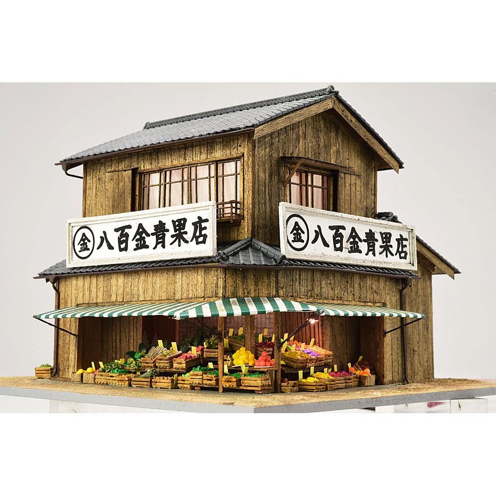 人工芝 店舗什器 展示台 八百屋 フルーツ 靴屋 アパレル ジオラマ 模型展示etc ラシックで開催中のZENBのPOP-UPの設計施工をしました｜8LOG｜DESIGN