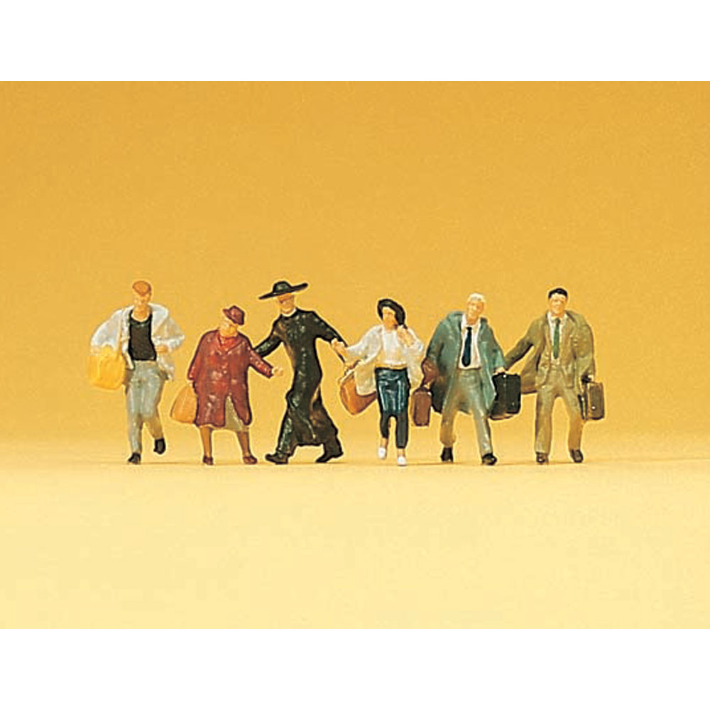 急いでいる人たち ：プライザー 塗装済完成品 N(1/160) 79090