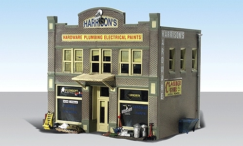 ハリソン金物店　：ウッドランド　塗装済完成品　HO(1/87)　5022