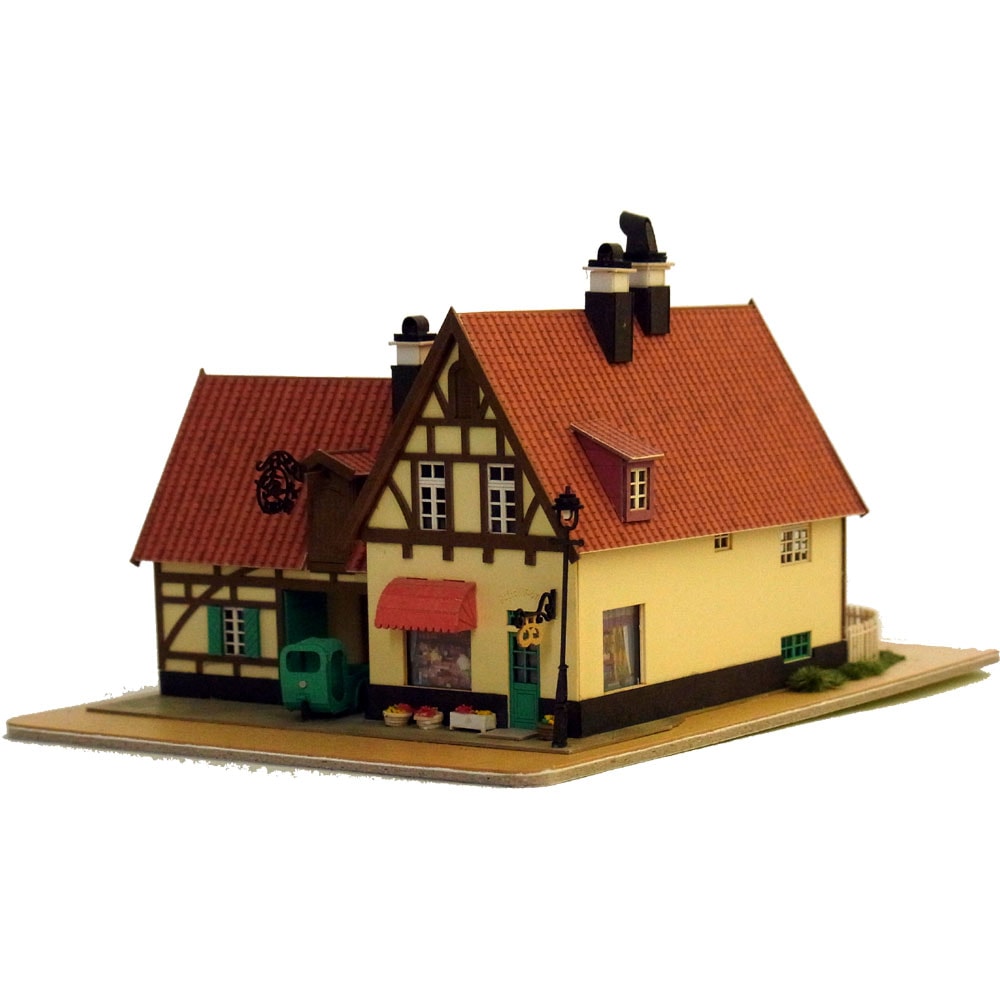 【完成品】キキの働くグーチョキパン店（1/60スケール） みにちゅあーと] スタジオジブリ キキの働くグーチョキパン店