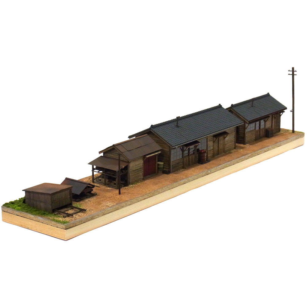地方私鉄 保線詰所 ：松井工機 塗装済完成品 HO(1/80) | 完成ジオラマ