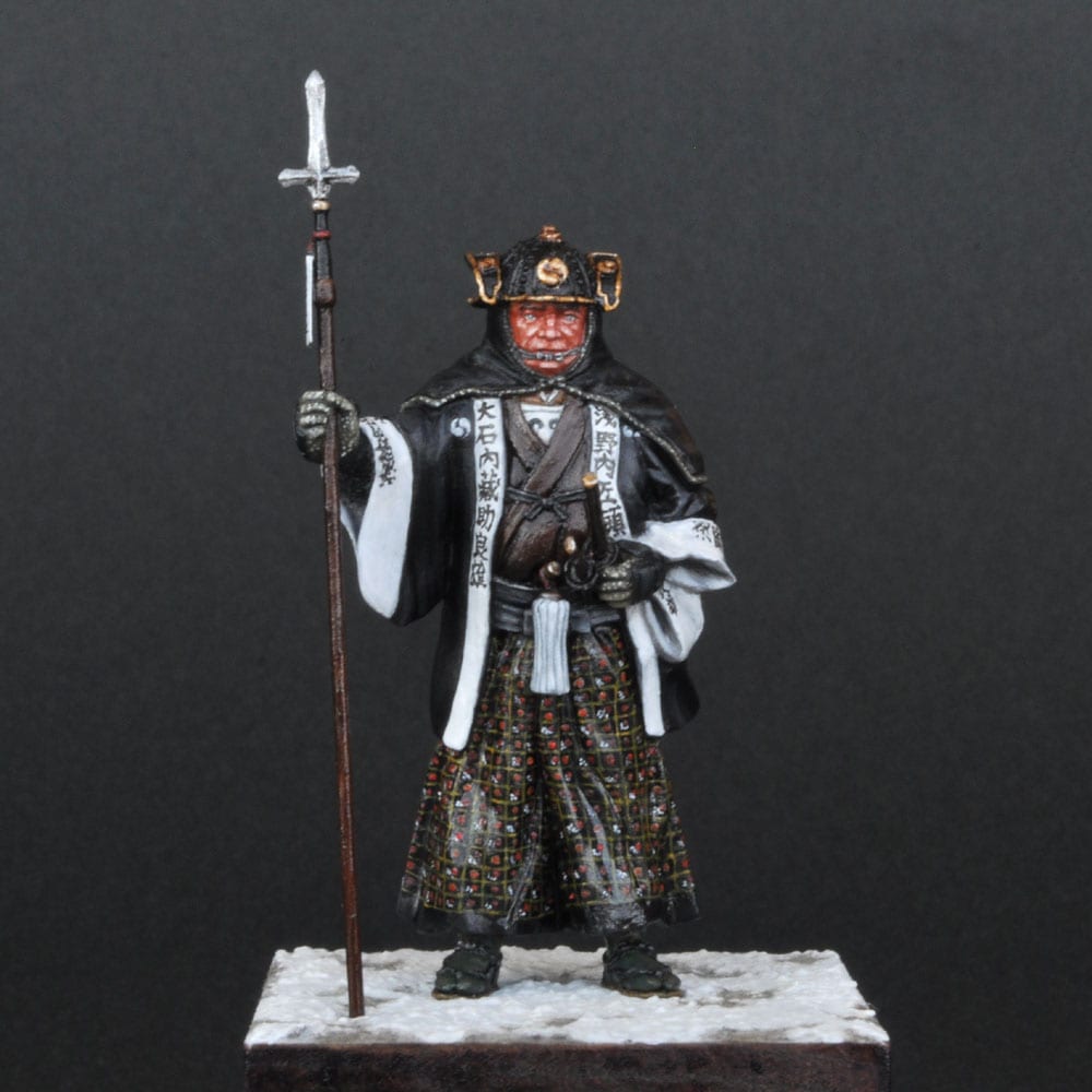 大石内蔵助 ：淺木紳士郎 塗装済完成品 1/35 | 完成ジオラマ,作家作品