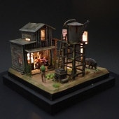 90�ߥꥭ�塼�֥ߥ˥��奢����WESTERN BAR 9�ס�����Ϻ�������Ѵ����ʡ��Υ󥹥�����