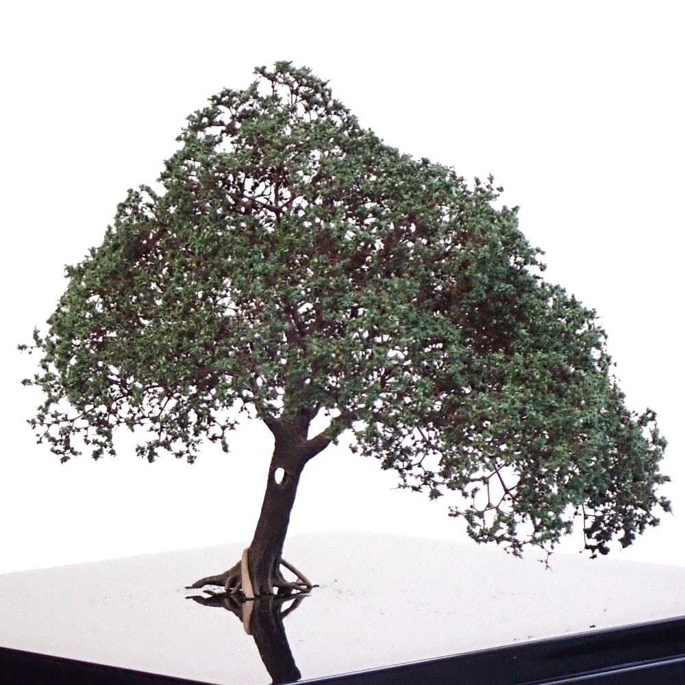 完成樹木模型 名木 約12cm 樹洞、うろ ：Art Stage K 塗装済完成