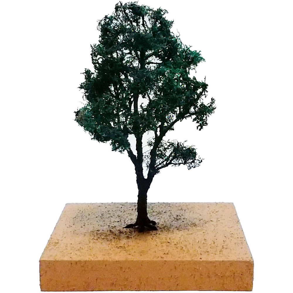 ArtTree 広葉樹 LL-1 （高さ9cm 1本） 夏（MG） ：情景工房 塗装済完成