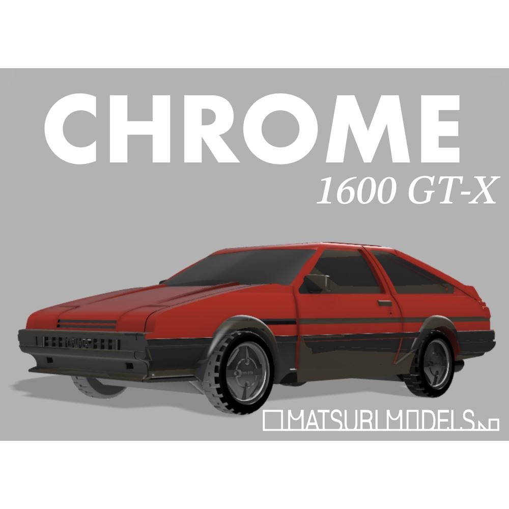 MR150-705 CHROME 1600GT-X ：MATSURI MODELS 未塗装キット N(1