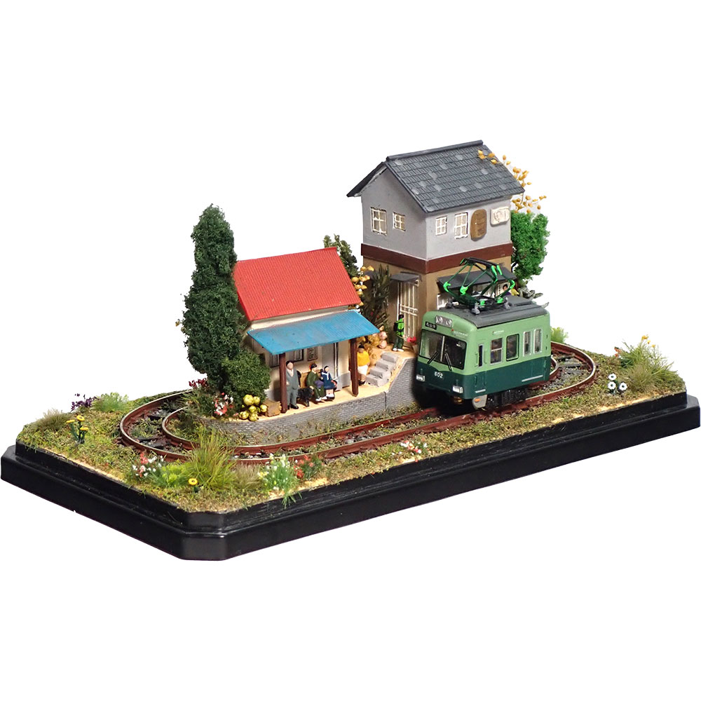 スタバの海と家 ジオラマ スタバの海と家 ジオラマ