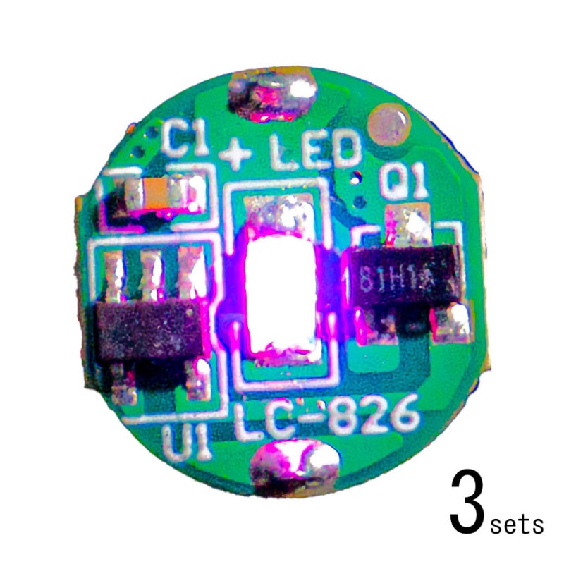 ���������å���LED�⥸�塼��3���åȡ��ѡ��ץ롡�����ӥåȥȥ졼�ɥ���Żҥѡ��ġ��Υ󥹥����롡ADMGLPR3