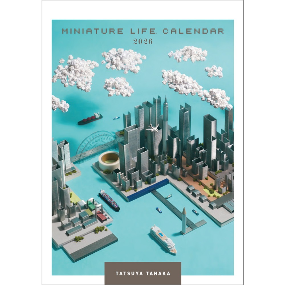 MINIATURE LIFE CALENDAR 2026 (日本国内版／日本の祝日あり・作品名