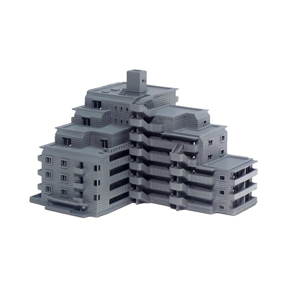 ޥ󥷥󡡡Diorama Cityʪ3D̤åȡ1/6003016