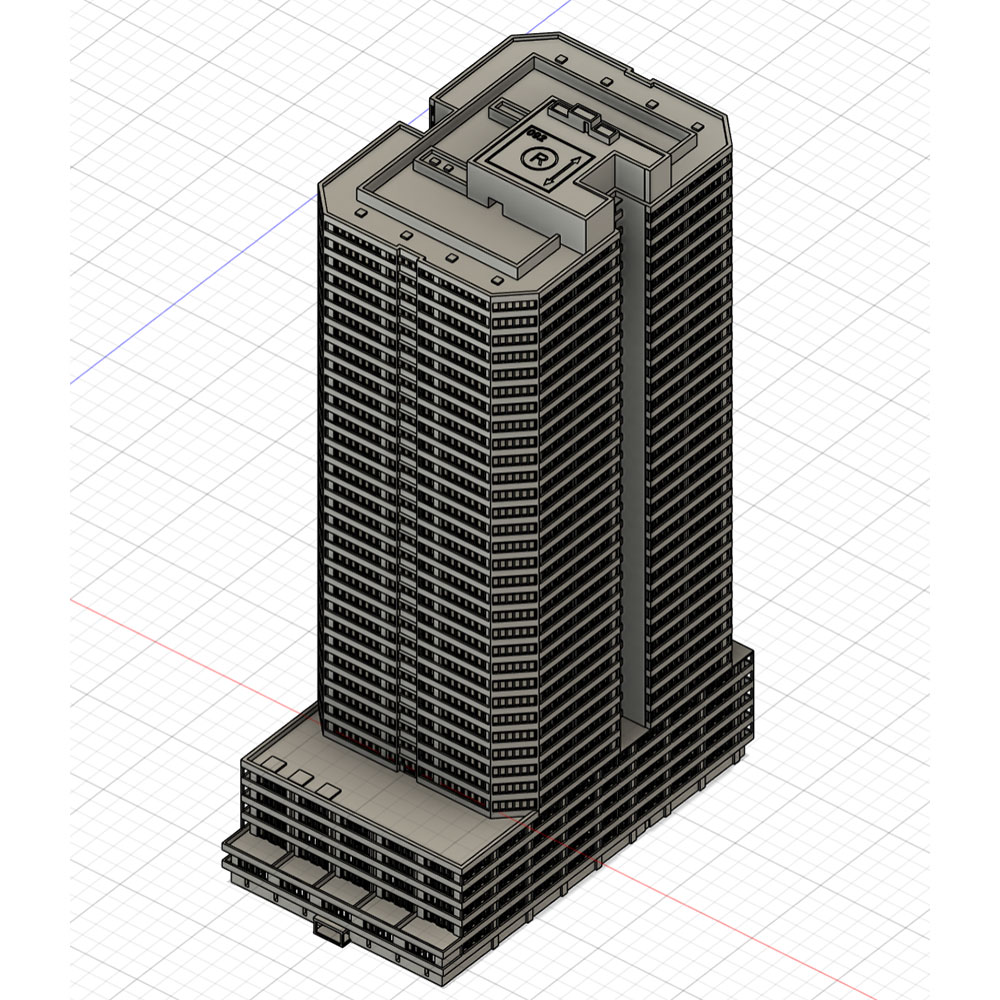ޥ󥷥BDiorama Cityʪ3D̤åȡ1/6003024