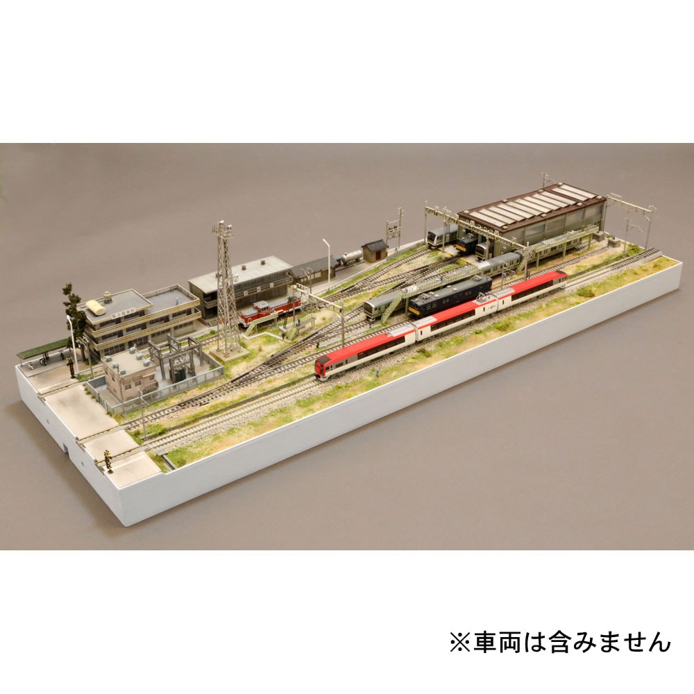 車両基地 ：松本典久 塗装済完成品 1/150サイズ | 完成ジオラマ,作家