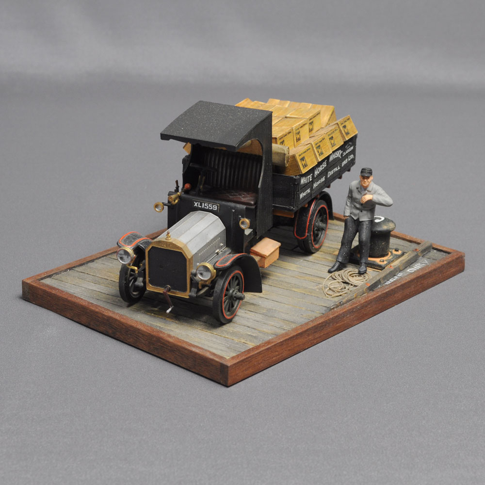 バニラ バス トラック型フィギュア いすゞ ガーラ スーパーハイデッカー (バスガイド＆バス運転手