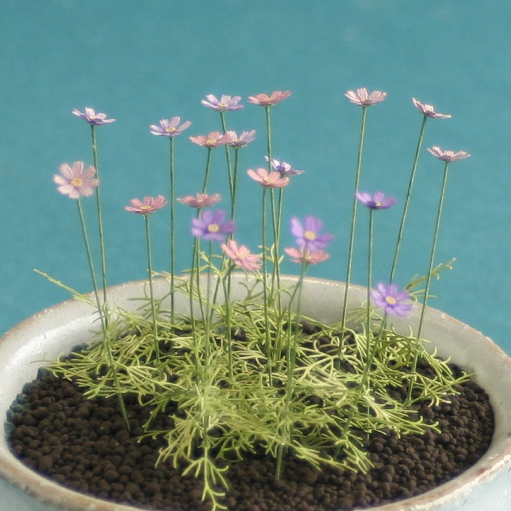 コスモス ：和巧 素材 1/12 G-4 | 植物,草花,人形14cm 1/12 | ショップ
