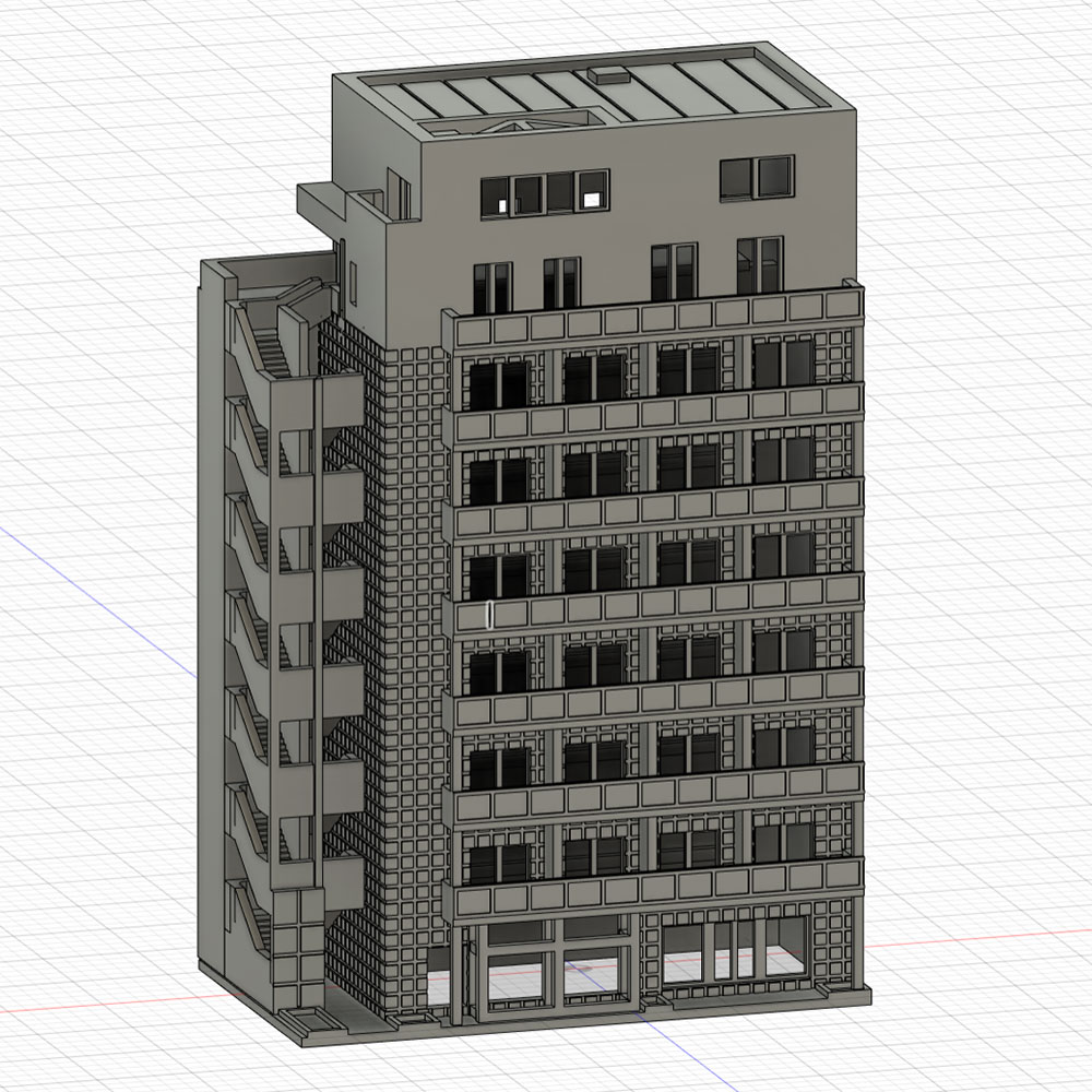 Ĥޥ󥷥󡡡Diorama Cityʪ3D̤åȡ1/6003002