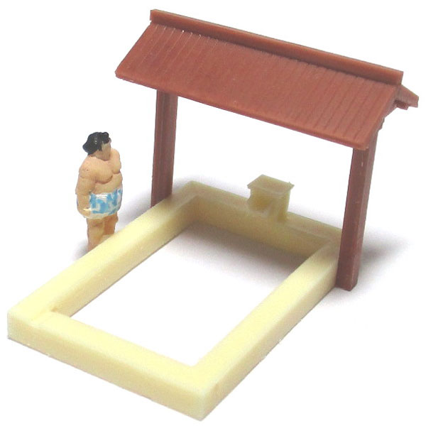露天風呂2　：YSK　未塗装キット　N(1/150)　品番383-ショップさかつう.com
