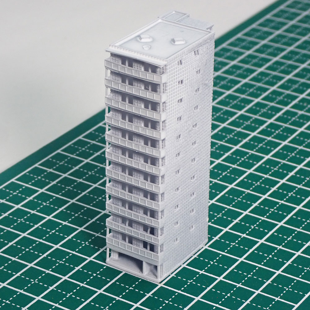 �٤Υޥ󥷥�󡡡�Diorama City����ʪ3D̤�������åȡ�1/600��������3003