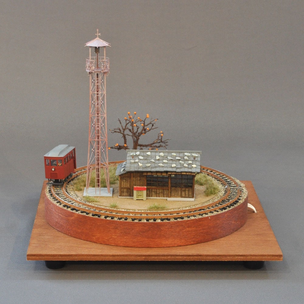 秋 ：伊藤敏男 塗装済完成品 1/87 HOナロー | 完成ジオラマ,作家作品