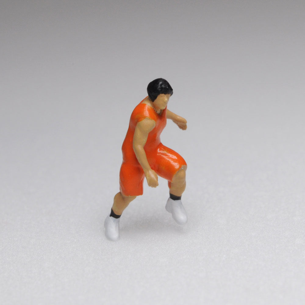 アスリート人形 バスケットボール ドリブルA ：さかつう 3D