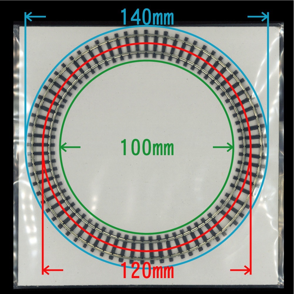 �ߥ˥ߥ˥ȥ쥤���ѥ졼�롡R60�����10cm������14cm�ˡ����������Ŵƻ����ϩ9mm��������N(1/150)