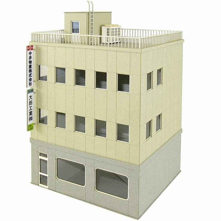 ビル-1 ：さんけい キット HO(1/80) MK05-35 | 建造物,建物,人形
