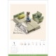 MINIATURE LIFE CALENDAR 2025 (ܹǡܤνꡦܸ̾ˡߥ˥奢饤