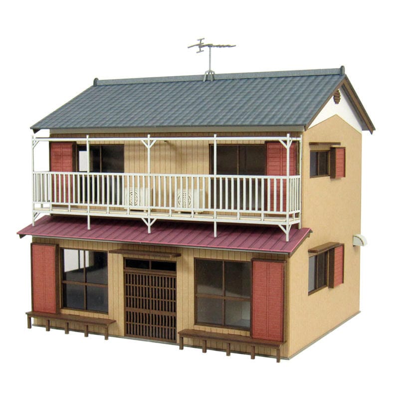民家-4 ：さんけい キット HO(1/80) MK05-53 | 建造物,建物,人形2cm 1