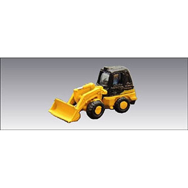 ホイールローダー ミニカー イエロー 小型ホイールローダー 2 ・ 黄 ：アイコム 塗装済完成品 N(1/150) MLV