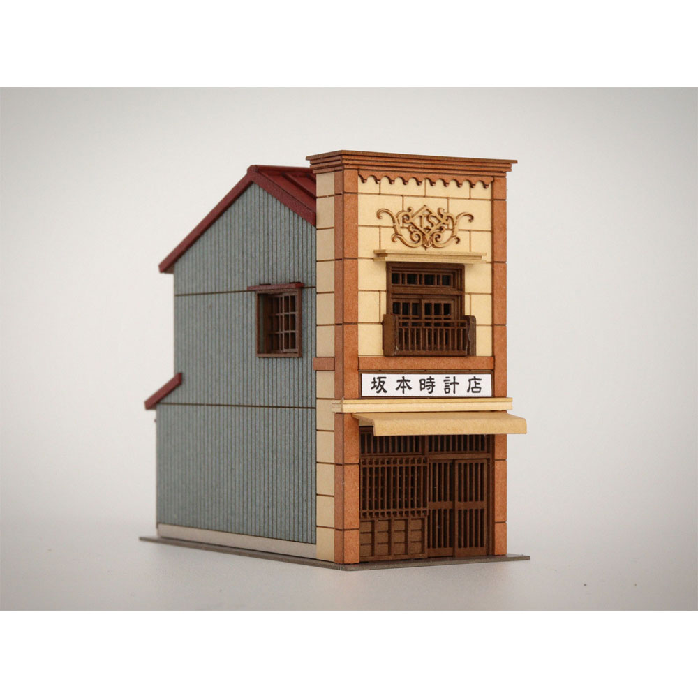 うーたん様……【木製屋根〈改〉】オーダー製作専用 梅桜堂さんの食堂A 屋根をオリジナルに似た色で塗装し直して、わずかに