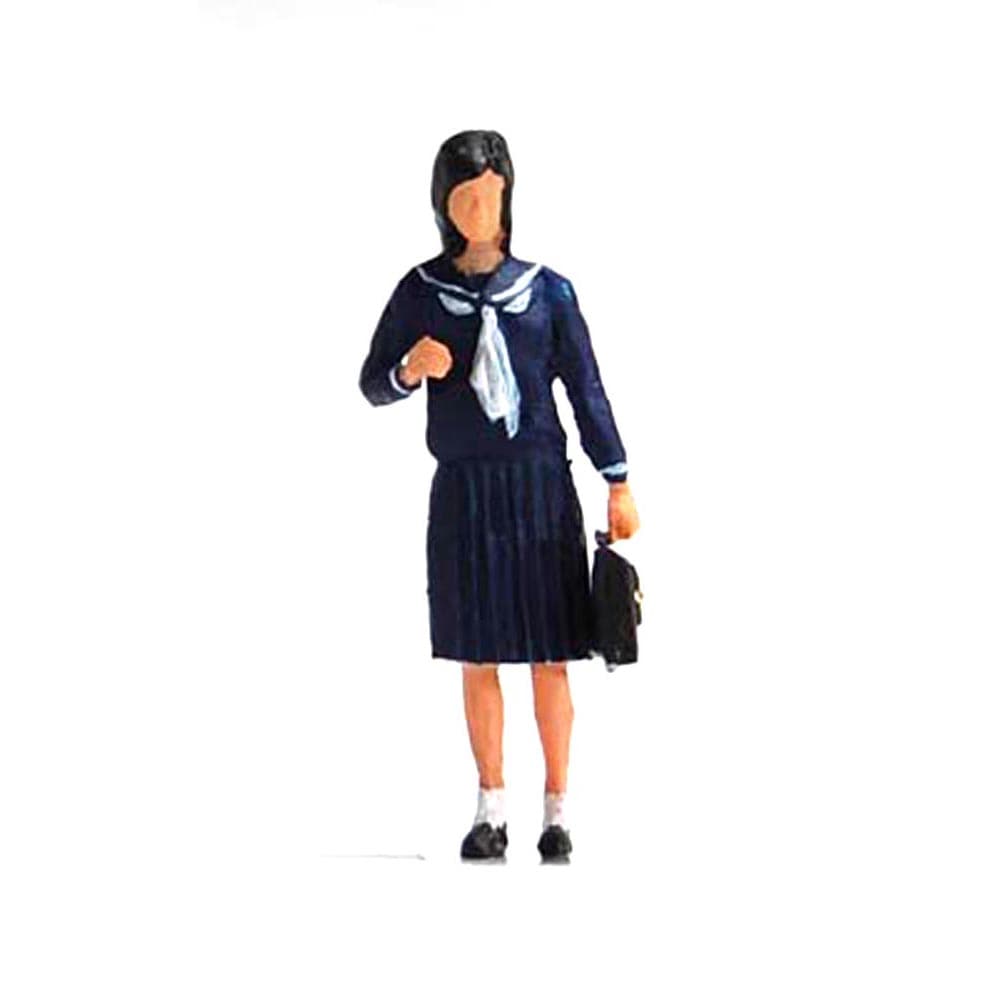 高校生 女子（昭和版） ：Kt工房 塗装済完成品 HO(1/80) A04S-80
