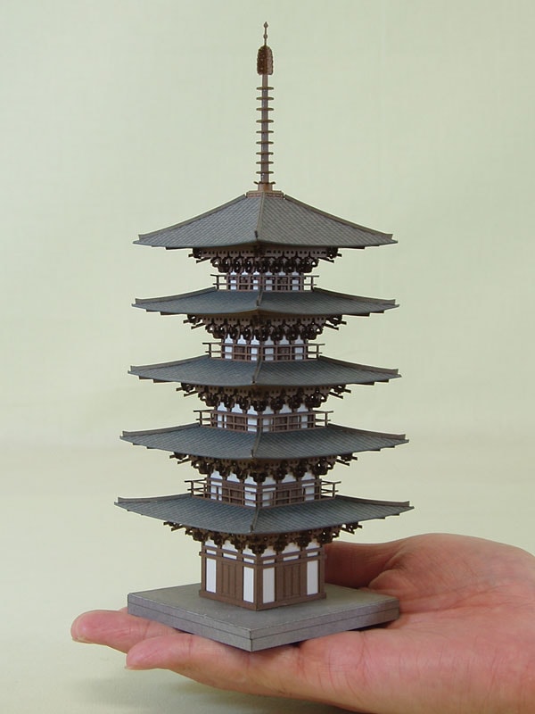 五重塔 ：さんけい キット N(1/150) MP03-11 | 建造物,施設,人形1cm 1