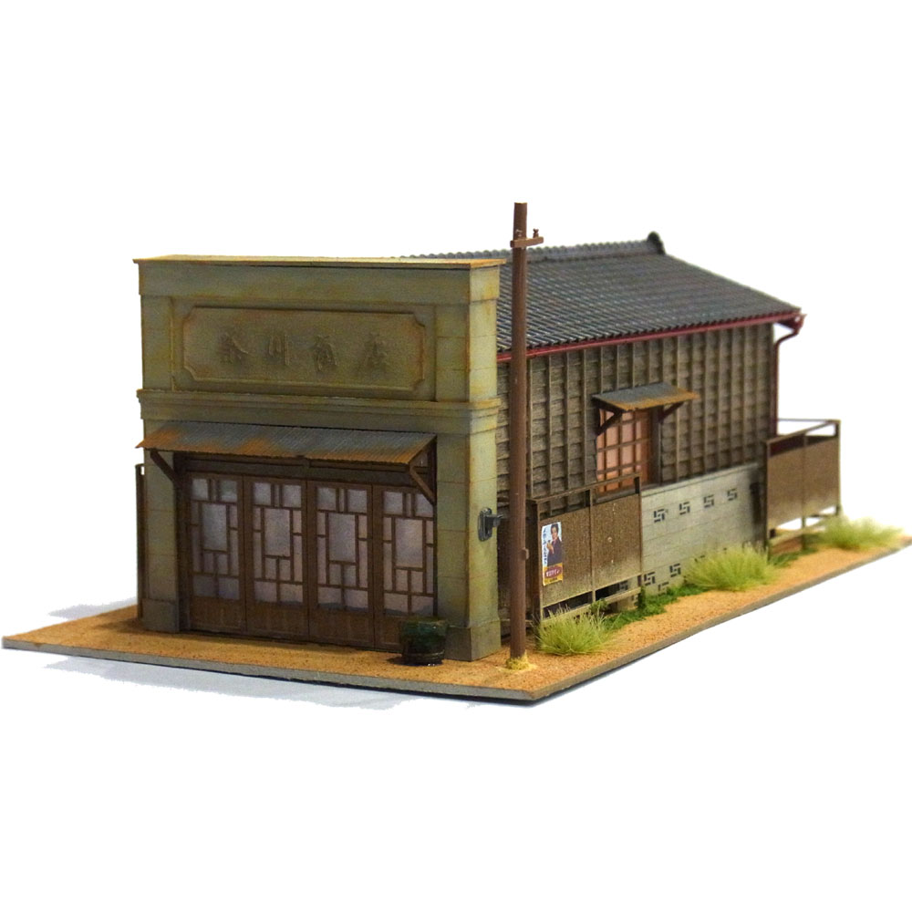 茶川商店 ：伊藤敏男 塗装済完成品 HO(1/80) | 完成ジオラマ,作家作品