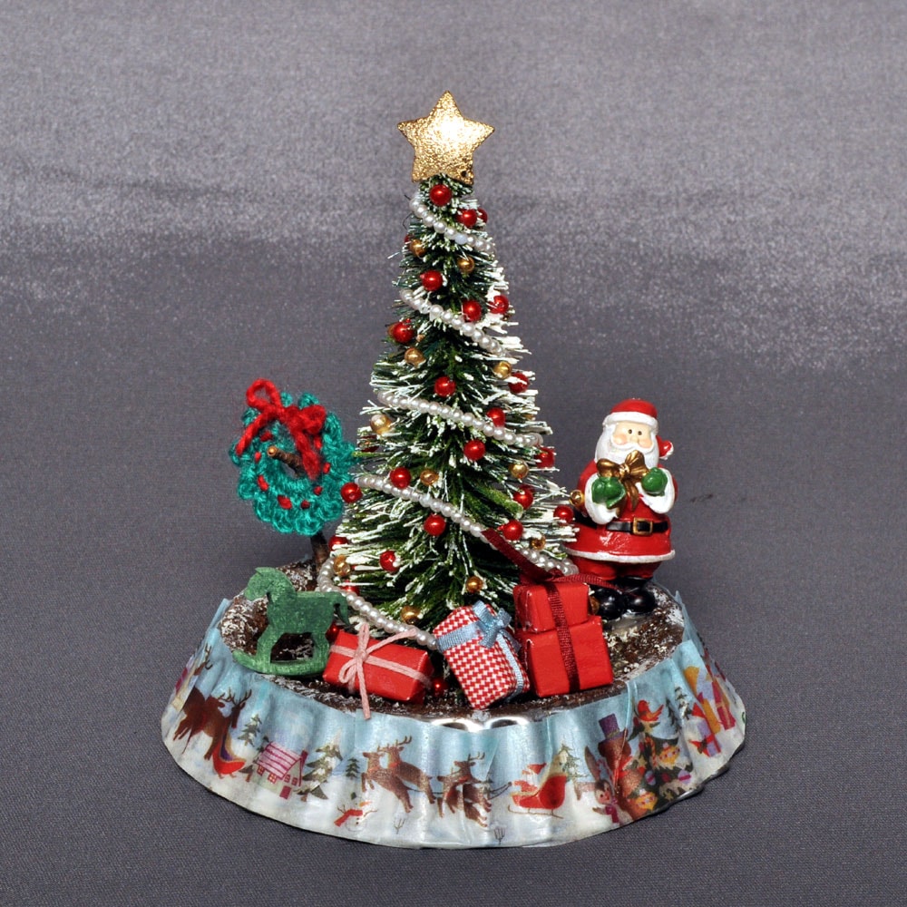 クリスマスツリー」 ：佐藤千寿子 Sugarhouse 塗装済完成品 ノン