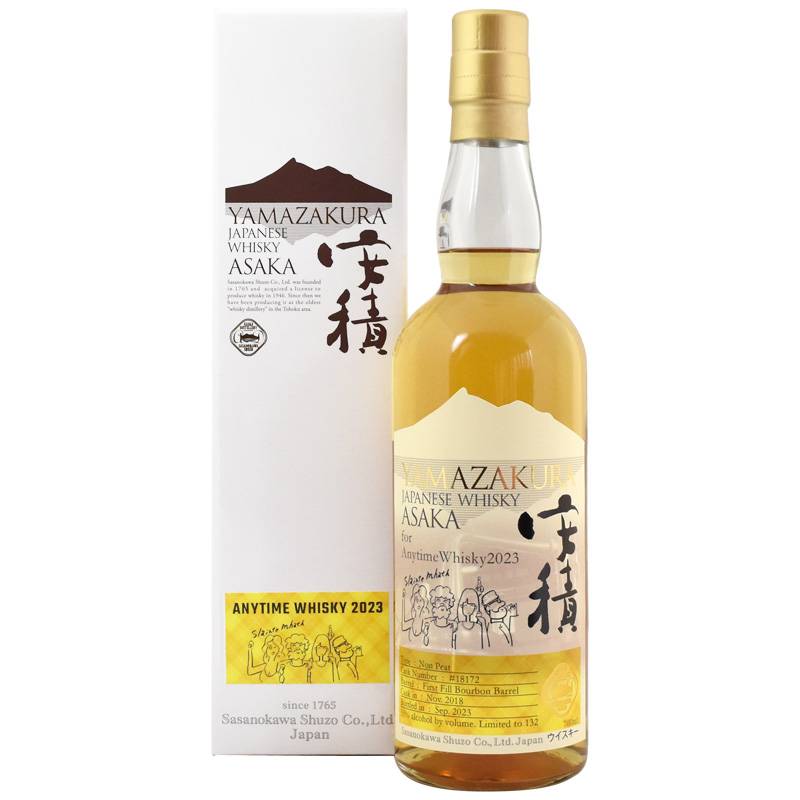ANYTIME WHISKY 山桜 Single Cask 安積 The Share 700ml