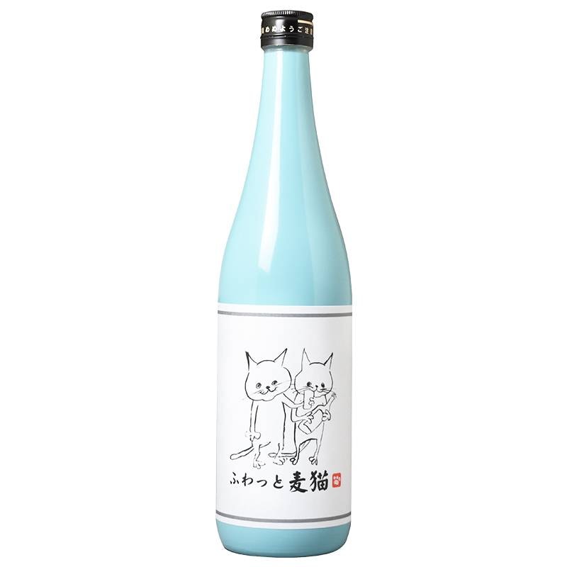 ふわっと麦猫 25° 麦焼酎 720ml