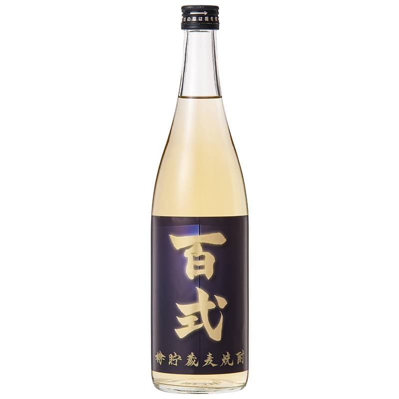 樽貯蔵麦焼酎 百式 ひゃくしき 720ml 25度 瓶 麦焼酎 本格焼酎 オリジナル