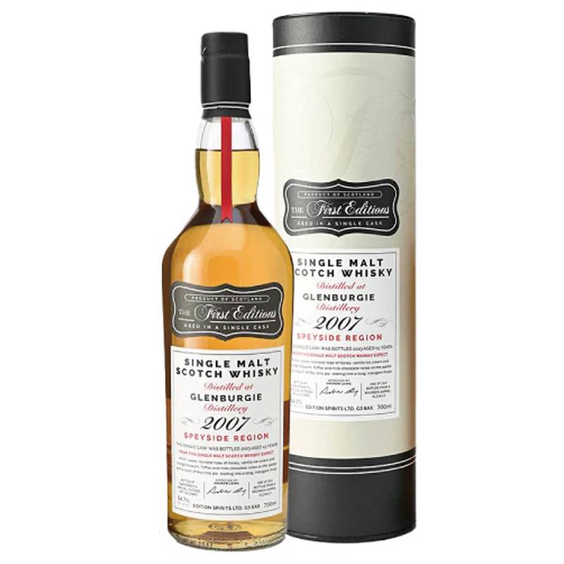 ファースト エディションズ グレンバギー 2007 15年 700ml ウイスキー