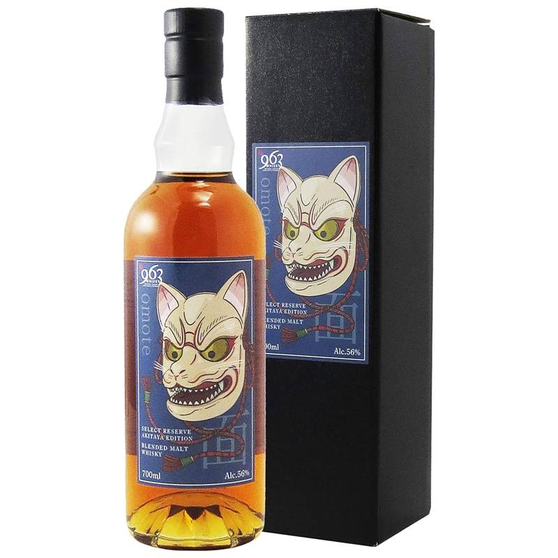 963 ブレンデッドモルトウイスキー OMOTE 天狐 てんこ 700ml ウイスキー