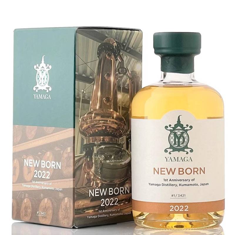 山鹿蒸溜所 YAMAGA NEW BORN 2022 58度 375ml ウイスキー