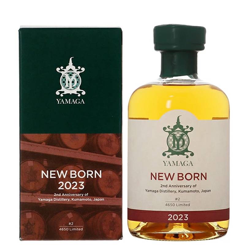 山鹿蒸溜所 YAMAGA NEW BORN 2023 58度 375ml ウイスキー